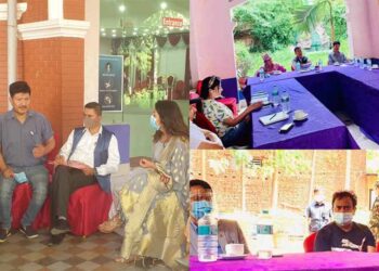 सिन्धुपाल्चोकका बाढी पीडितको आसा  जगाँउदै कलाकार, एकैदिन उठ्यो ३२ लाख