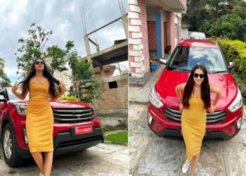 लकडाउनकै बिच अभिनेत्री स्वस्तिमाले किनिन् कार