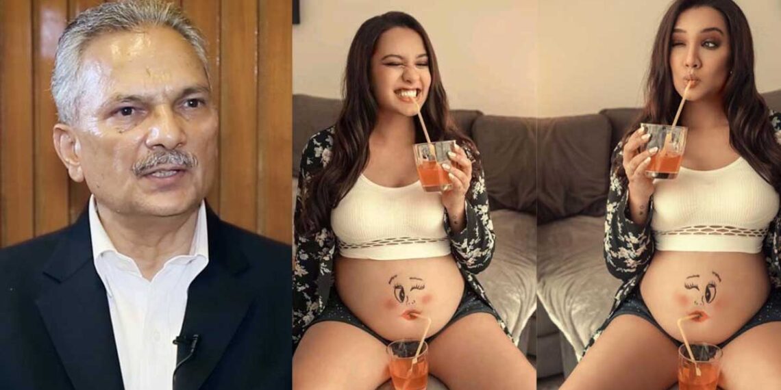 अभिनेत्री प्रियंका कार्कीलाई बाबुराम भट्टराईको साथ,पितृसत्तात्मक जालो च्यात्ने साहसी नारीको संज्ञा