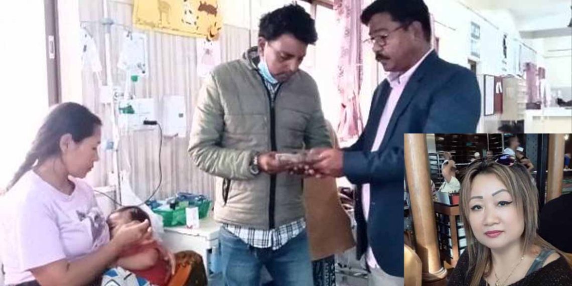 इजरायल निवासी चन्द्राकलाद्धारा उपचाररत ९ महिने बालकलाई आर्थिक सहयोग