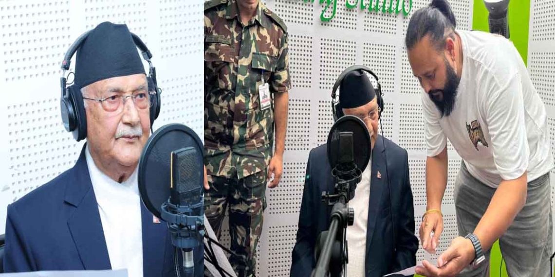 रमित ढुङ्गानाको ‘नमेटिने घाउ’मा प्रधानमन्त्री केपी शर्मा ओलीले सके डबिङ