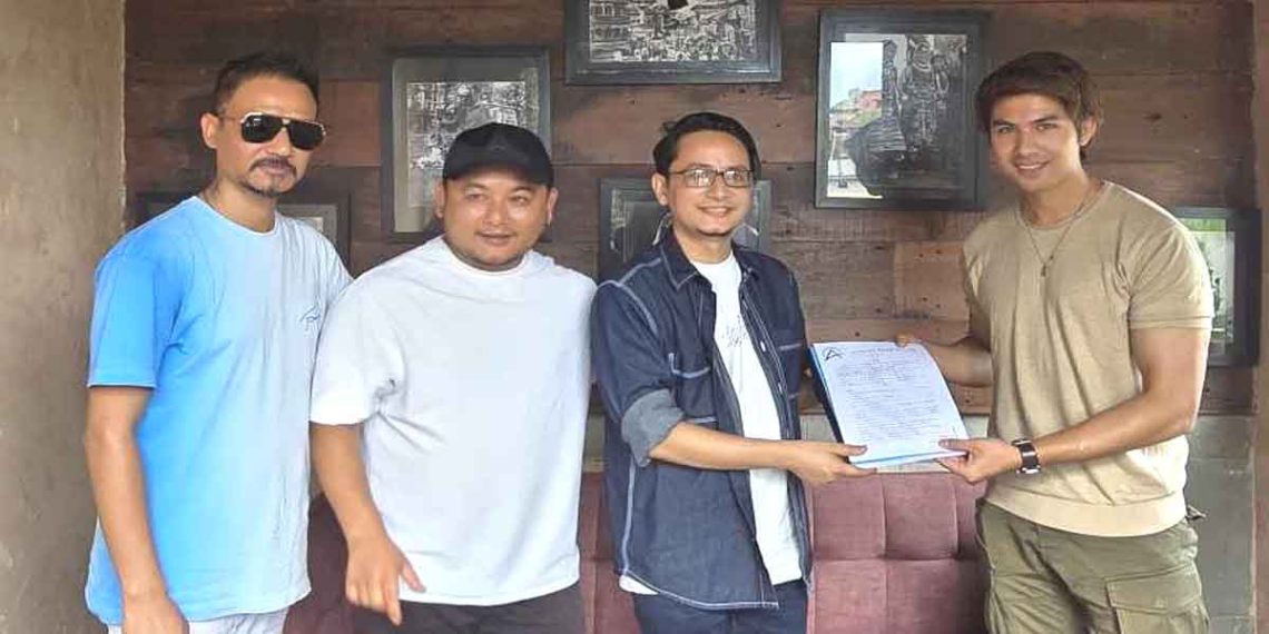 चलचित्र ‘जेरी अन टप’मा साइग्रेस पोखरेल अनुबन्धित