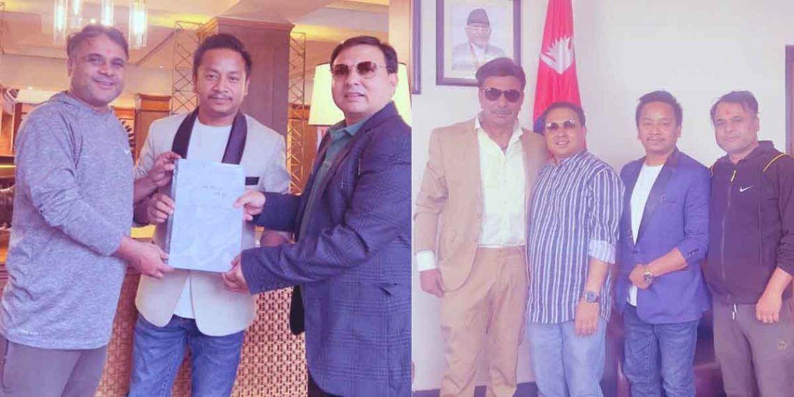 चलचित्र‘ मन बिनाको धन ठुलो कि, धन बिनाको मन’ निर्माण गर्दै टंक