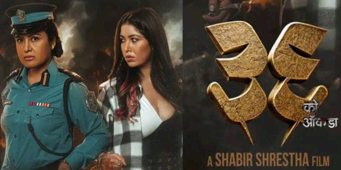 रेखा थापाको ‘३६को आँकडा’को फस्ट लुक सार्वजनिक